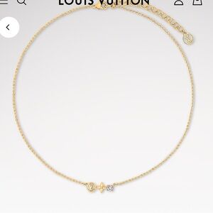 Louis Vuitton petit Louis necklace